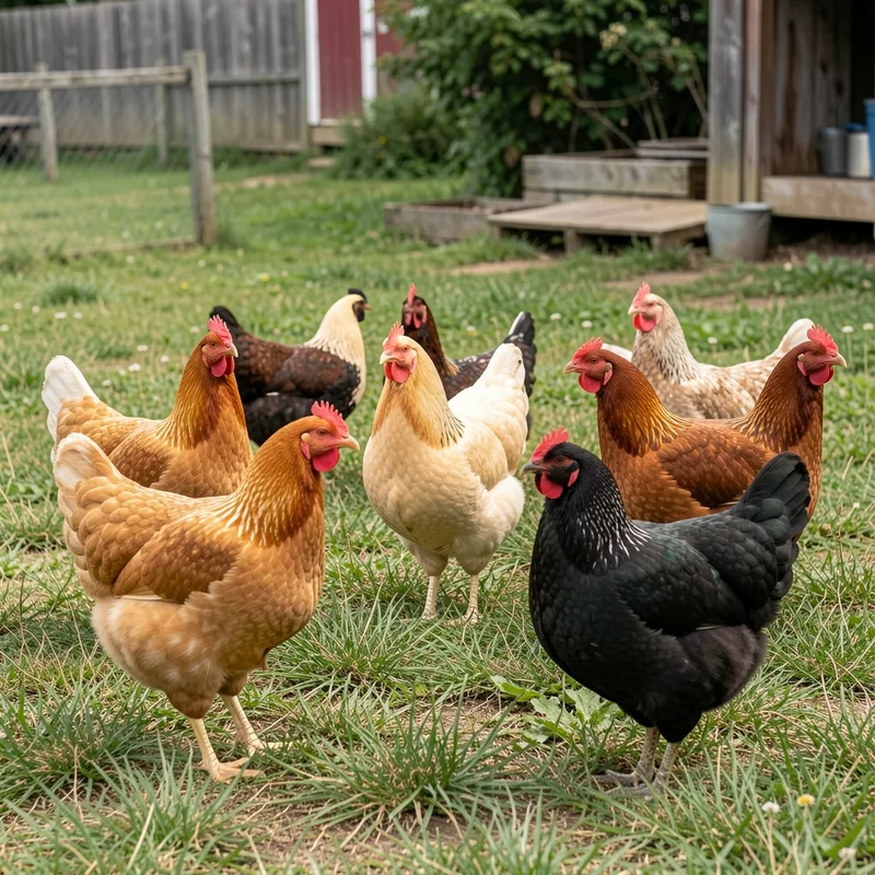 Bien choisir la race de ses poules